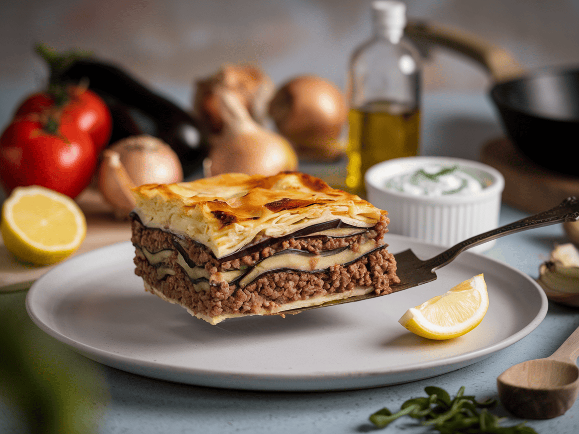 איך מכינים מוסקה עם בשר