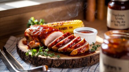 רוטב ברביקיו לחזה עוף