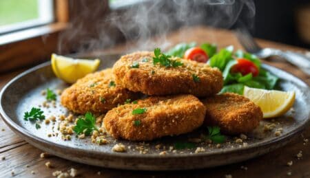 שניצל עגל מוקפץ