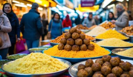 קוסקוס עם קציצות עוף