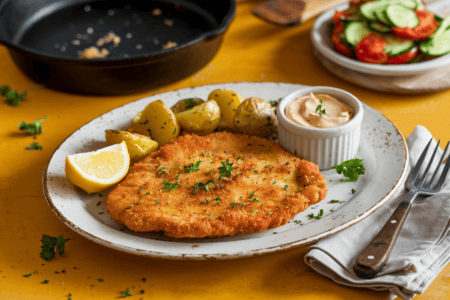 שניצל בלי פירורי לחם