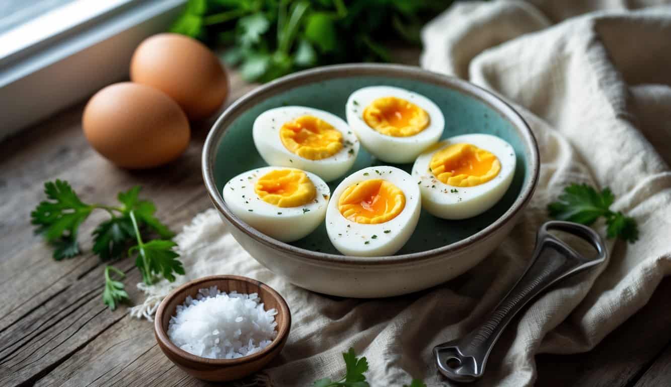 ביצים קשות בדלי