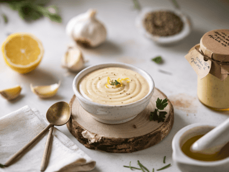 רוטב שום ביתי
