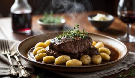 בשר עם ניוקי