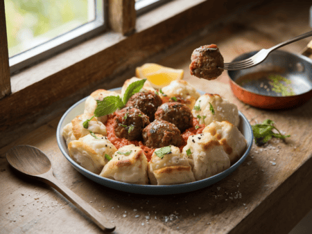 פתיתים עם קציצות