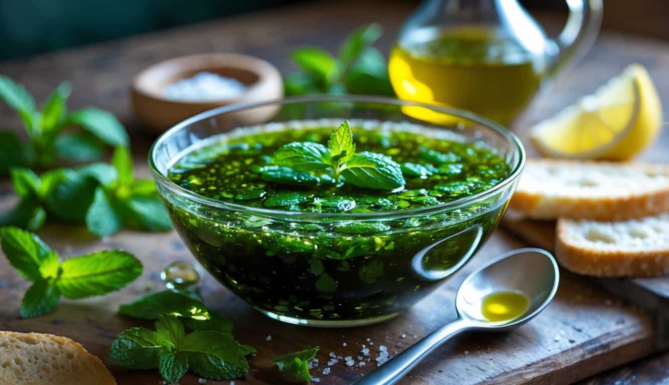 רוטב ויניגרט נענע