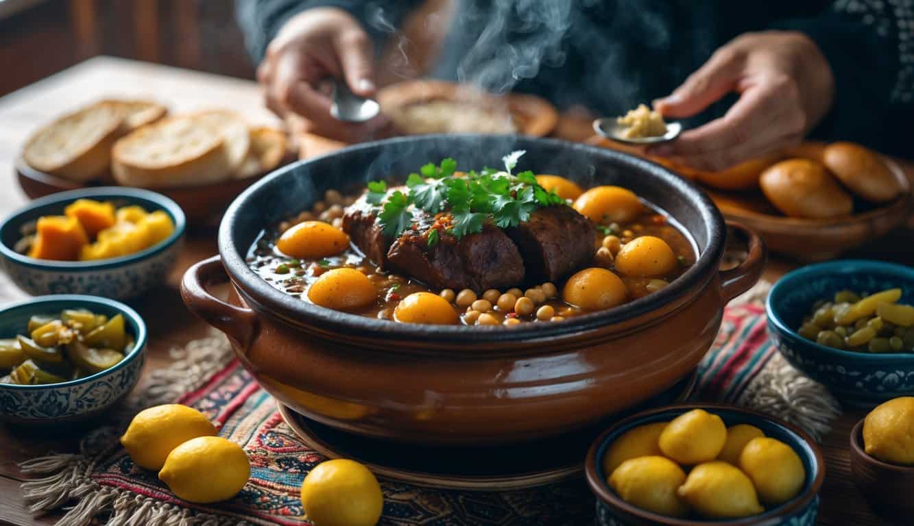 מתכון חמין מרוקאי