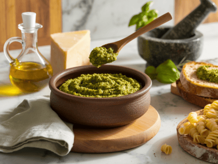 רוטב פסטו שמן זית