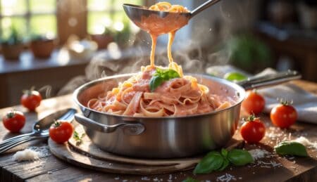 פסטה ברוטב רוזה בסיר אחד