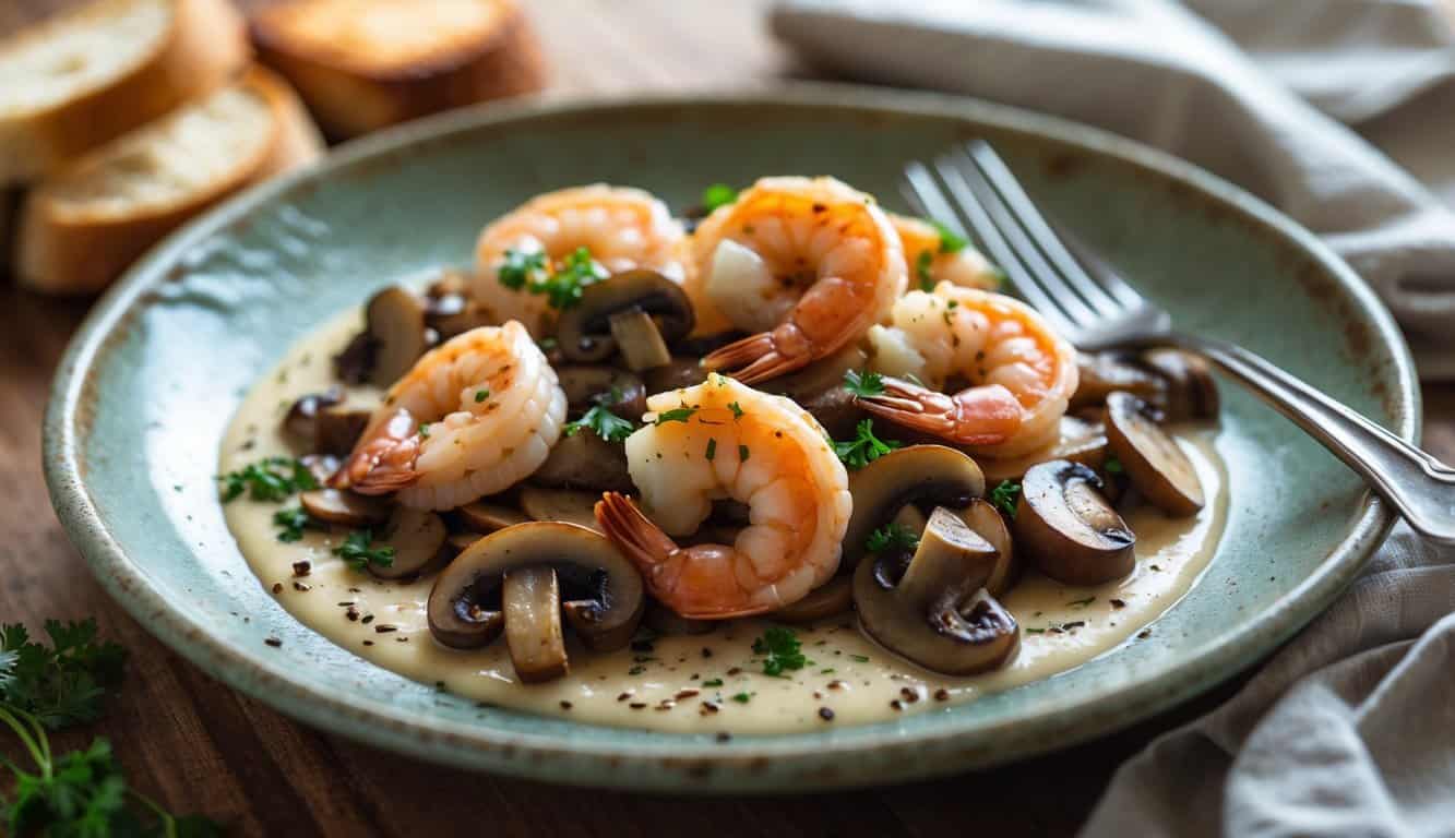 שרימפס פטריות