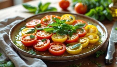 סלט עגבניות אידי