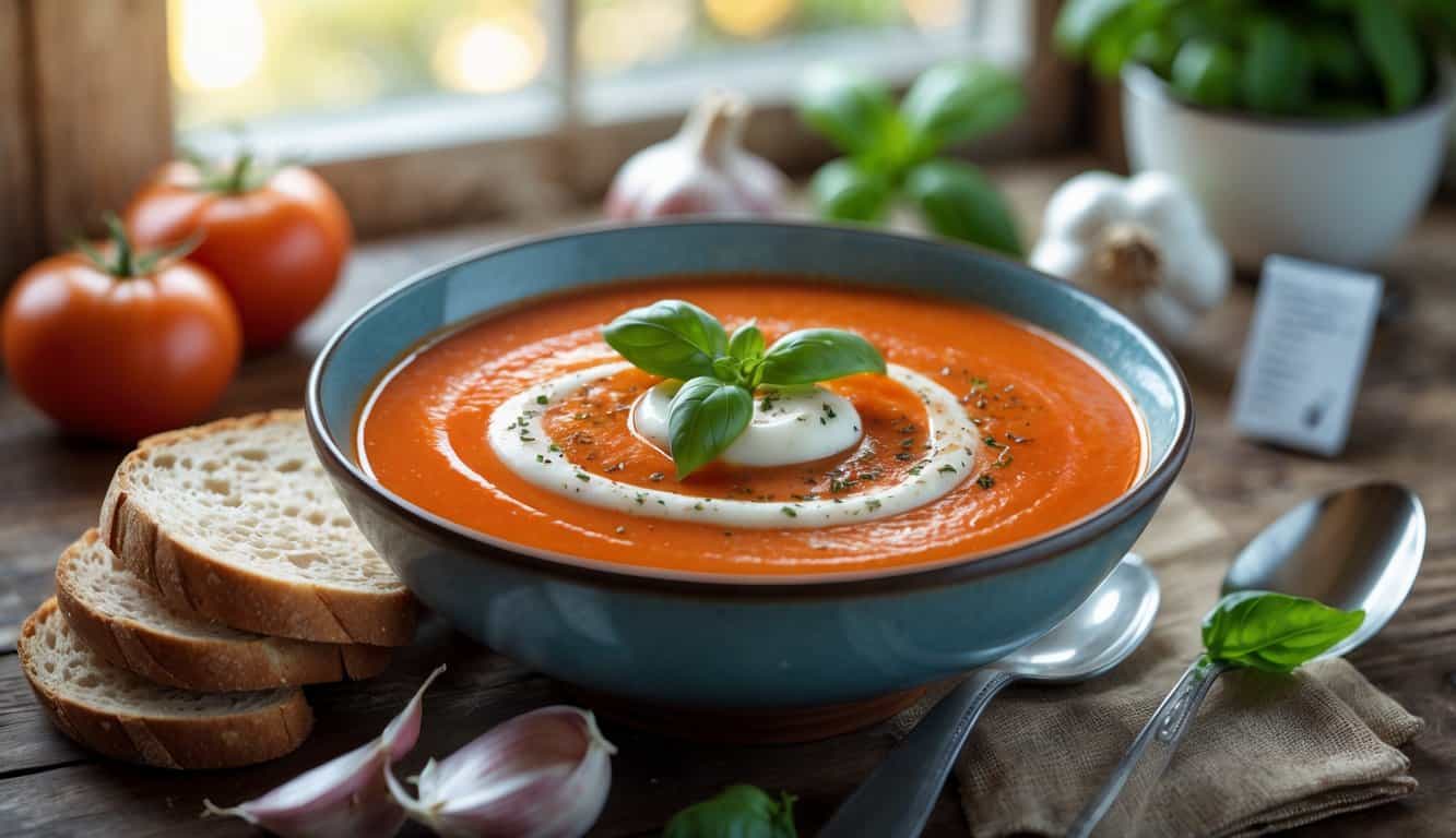 מרק עגבניות קלוריות