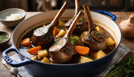 אוסובוקו ירקות שורש