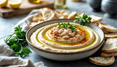 חומוס שעועית לבנה